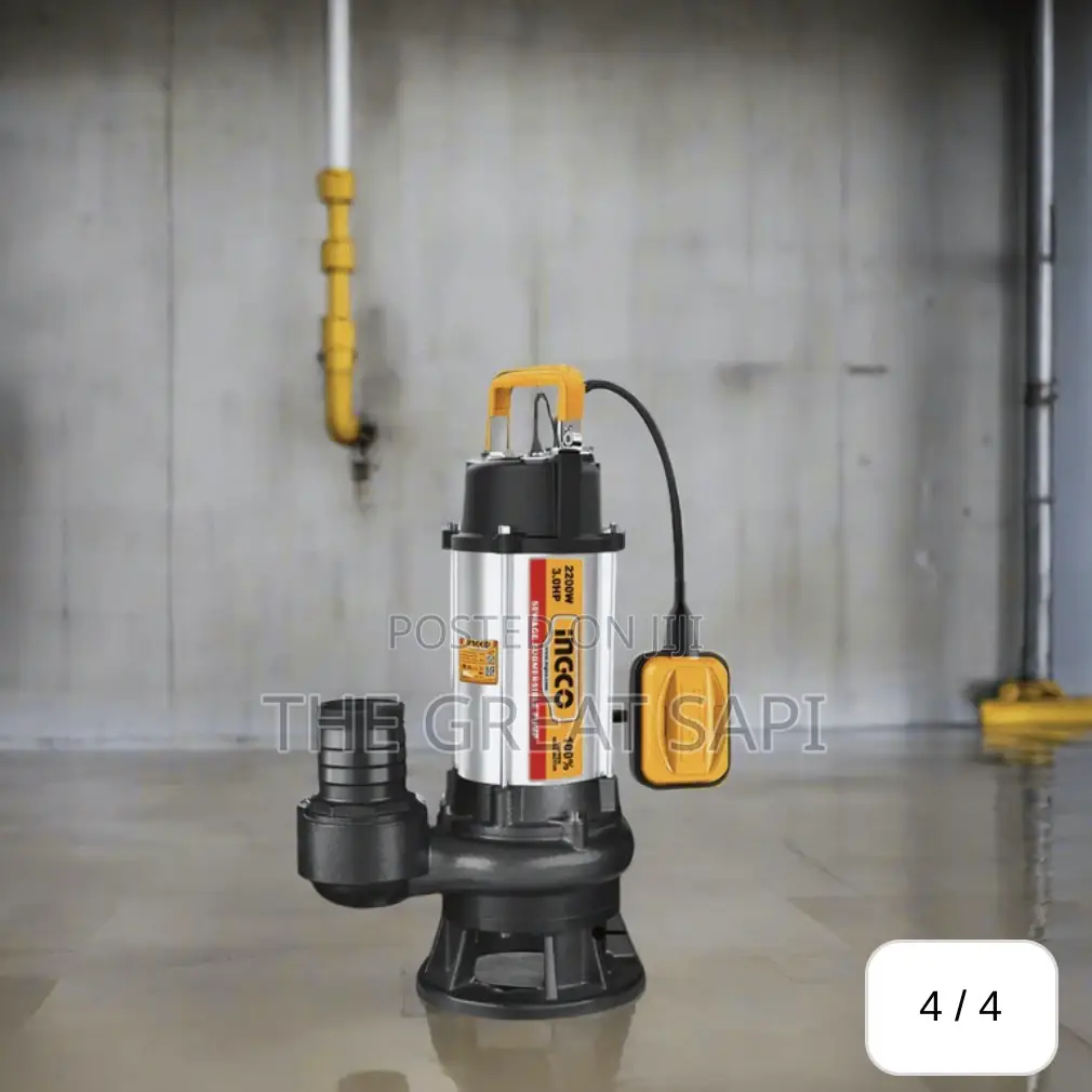 Ingco 1500W Sewage Submersible Pump 2.0HP