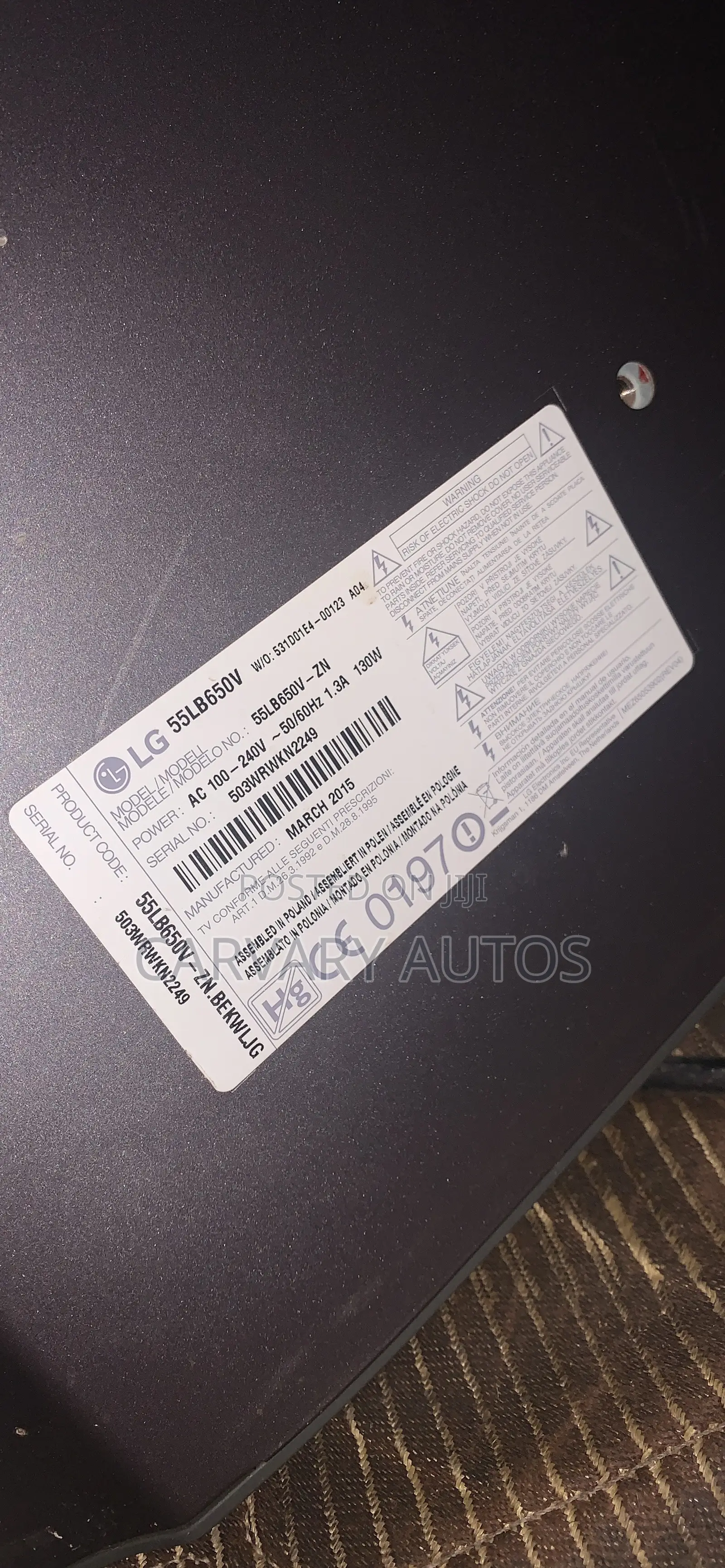 Very Neat LG 55inch Smart TV for Sale