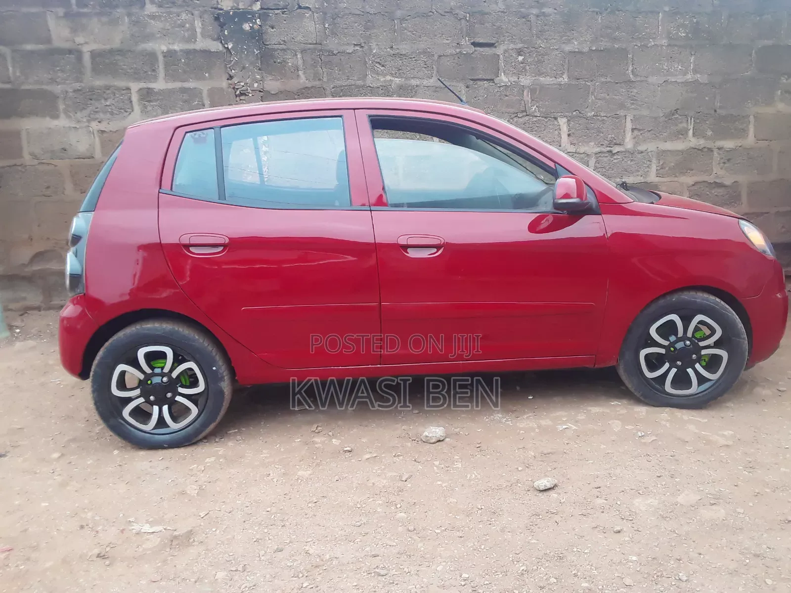 Kia Morning 2010 Red