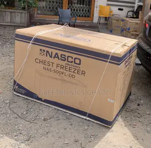 Choose Unique Nasco NAS-500FL-DD 425-Liter Double-Door Chest Freezer