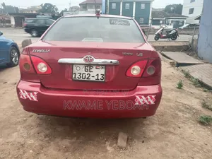 Toyota Corolla 1.4 D-4D Automatic 2007 Red