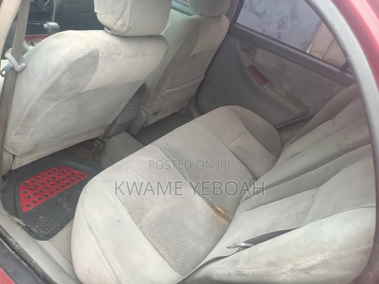 Toyota Corolla 1.4 D-4D Automatic 2007 Red