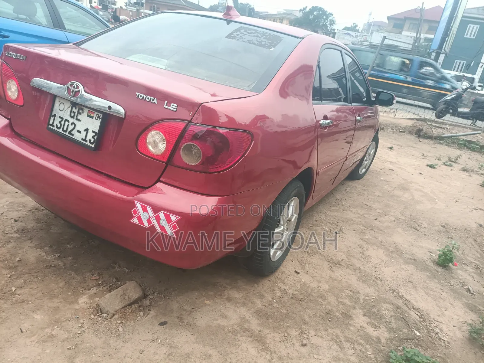 Toyota Corolla 1.4 D-4D Automatic 2007 Red