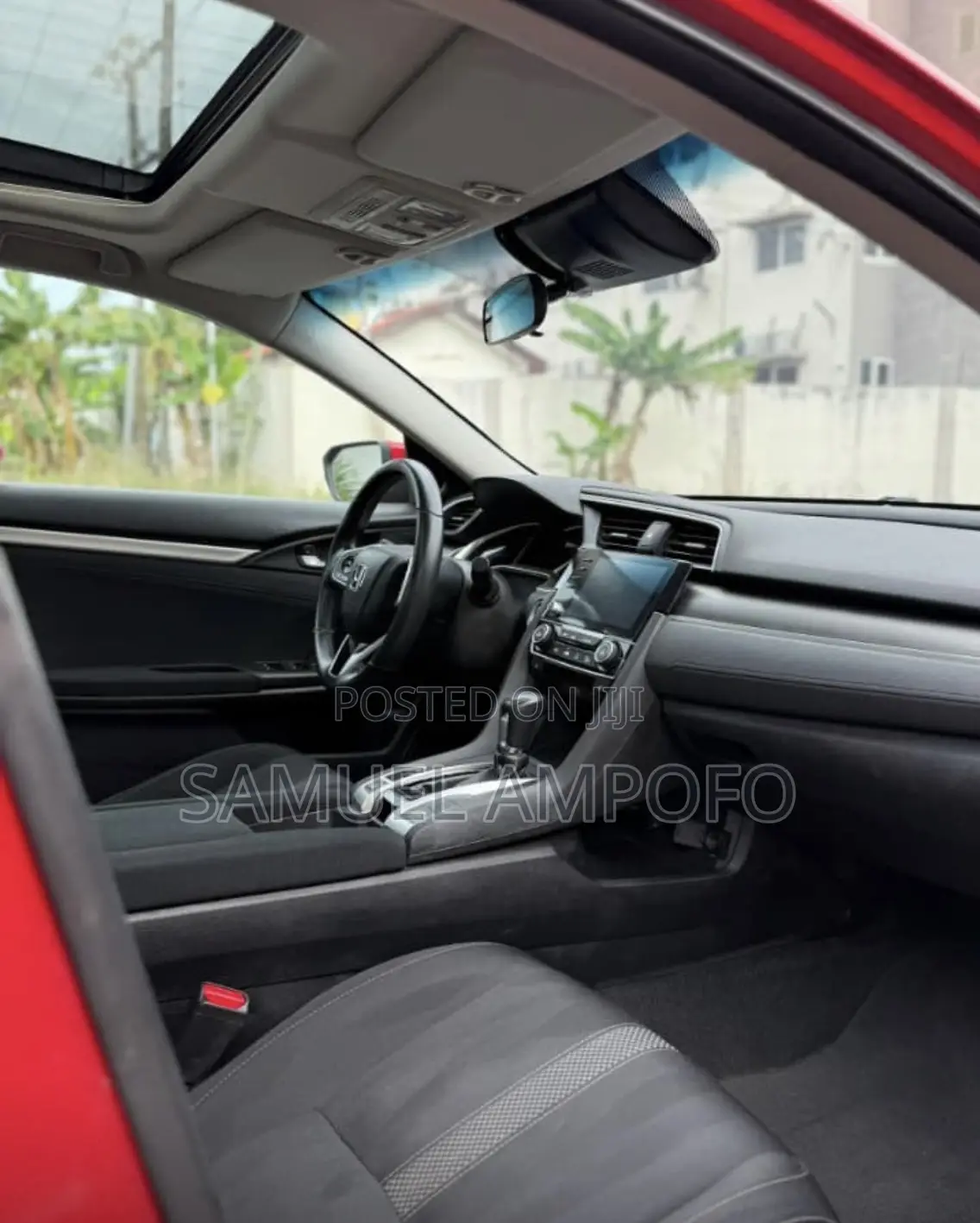 Honda Civic EX 2021 Red