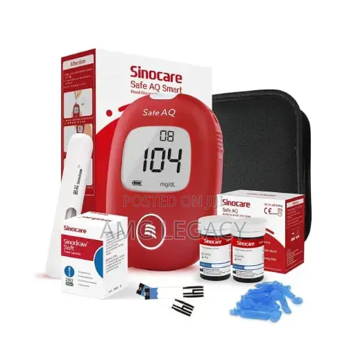 Sinocare Safe-Accu 2 Blood Glucose Monitoring System Kit