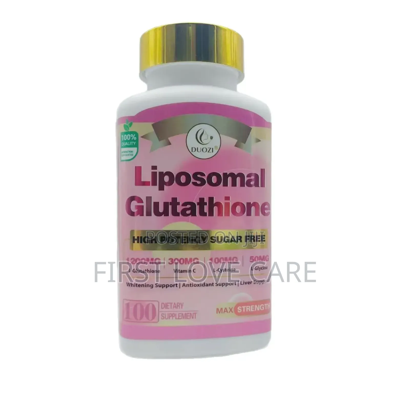 DUOZI Liposomal Glutathione Softgels – Advanced Skin Whitening