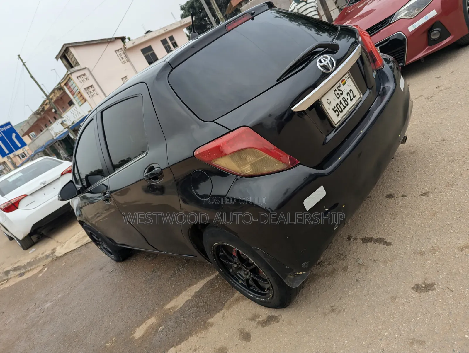 Toyota Vitz 2012 Black