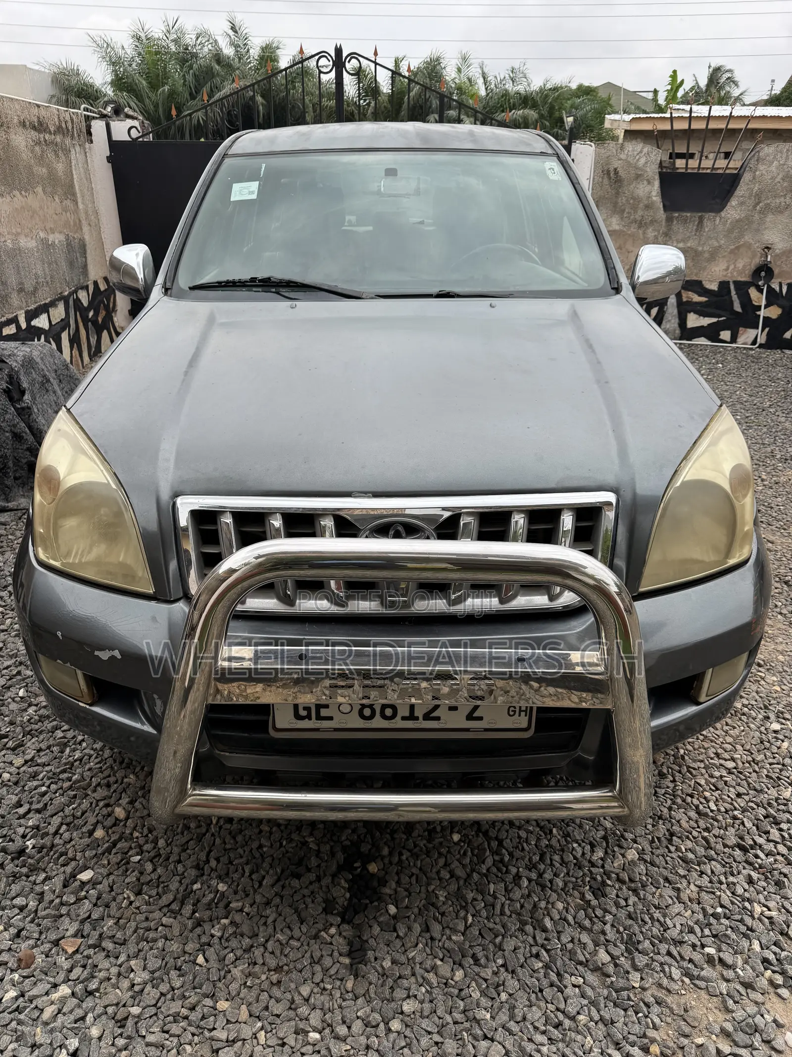 Toyota Land Cruiser Prado 2008 Gray
