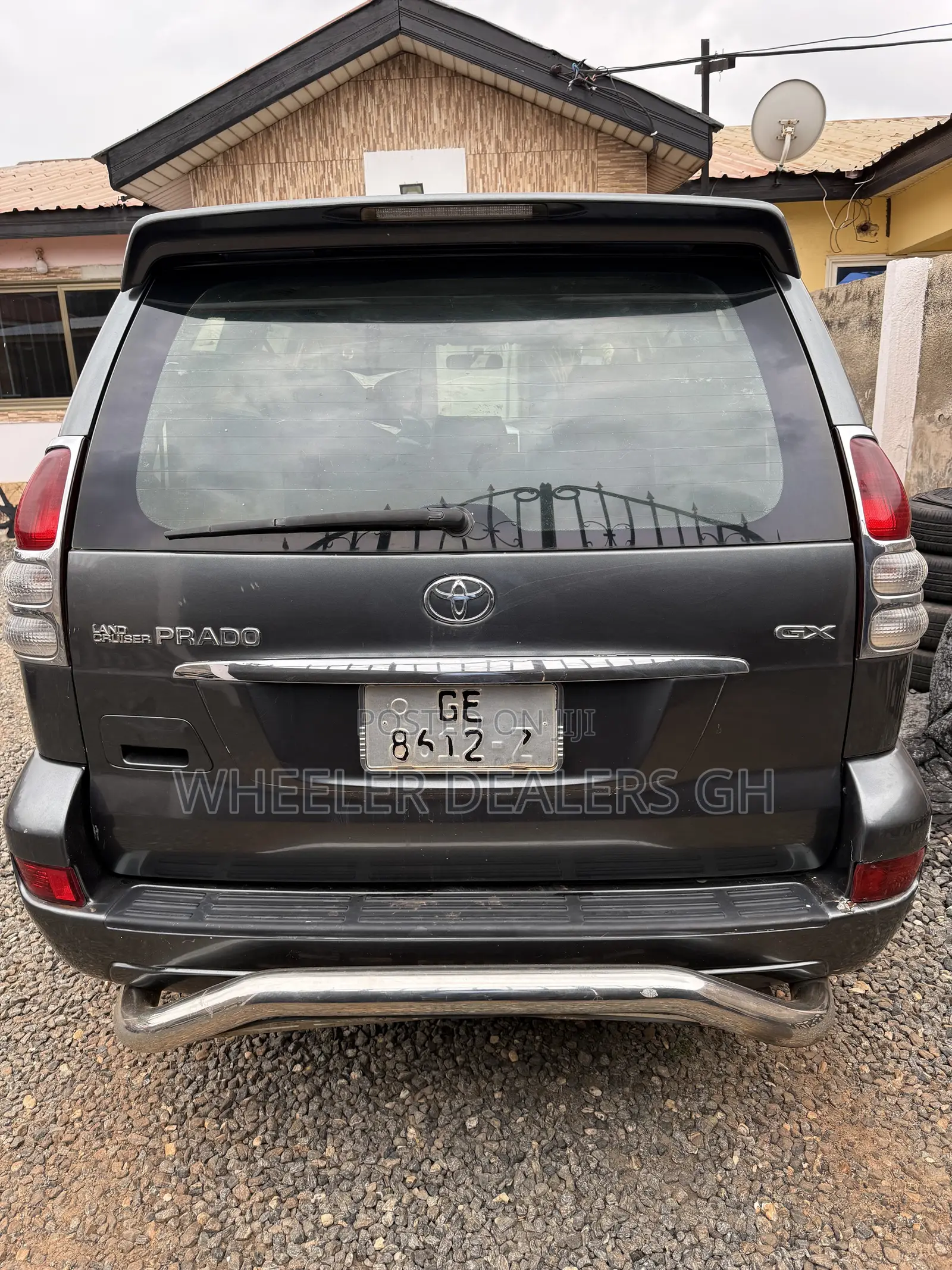Toyota Land Cruiser Prado 2008 Gray