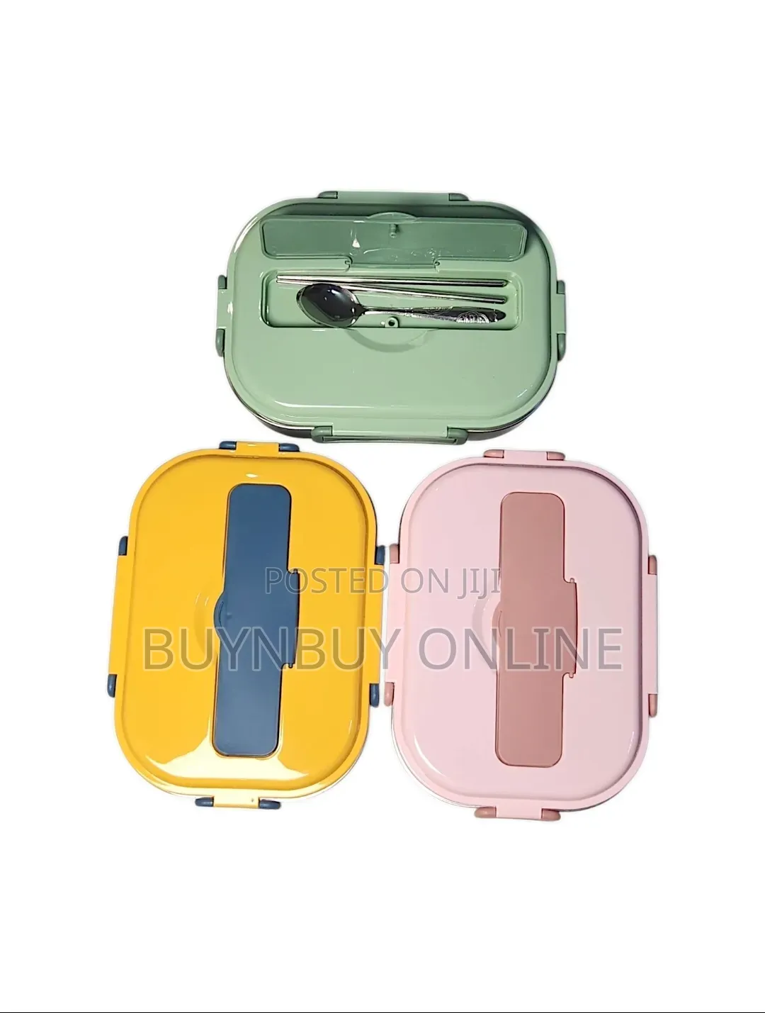 4 Grid 304 Stainless Steel Bento Lunch Box