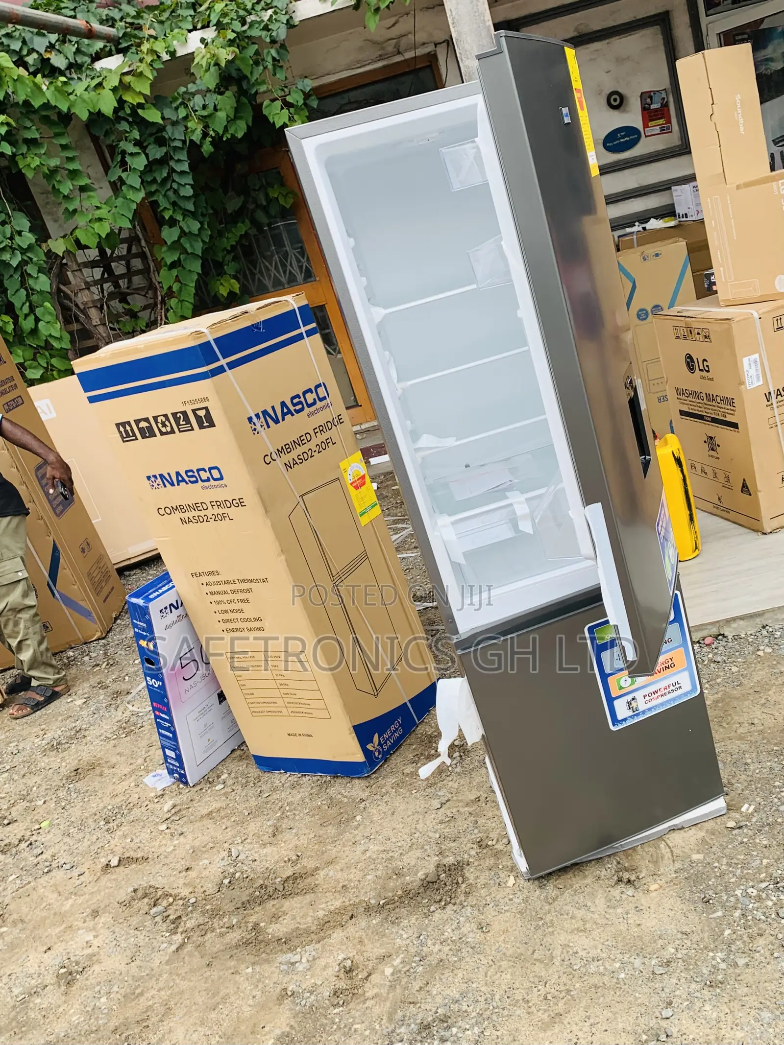 Quality Sleek Nasco 268 LTRS Bottom Mount Refrigerator-Nasd2-36