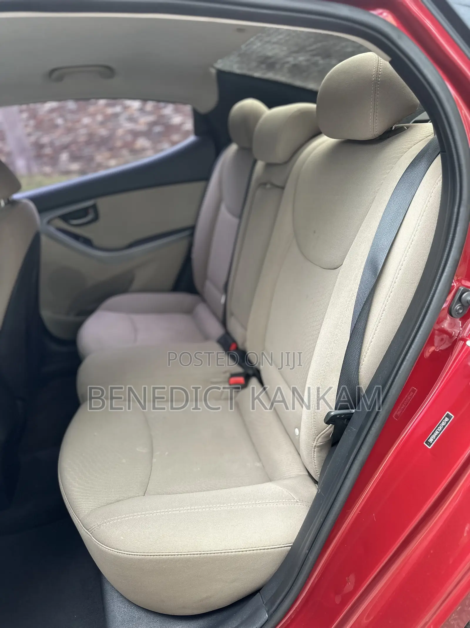 Hyundai Elantra 2015 Burgundy
