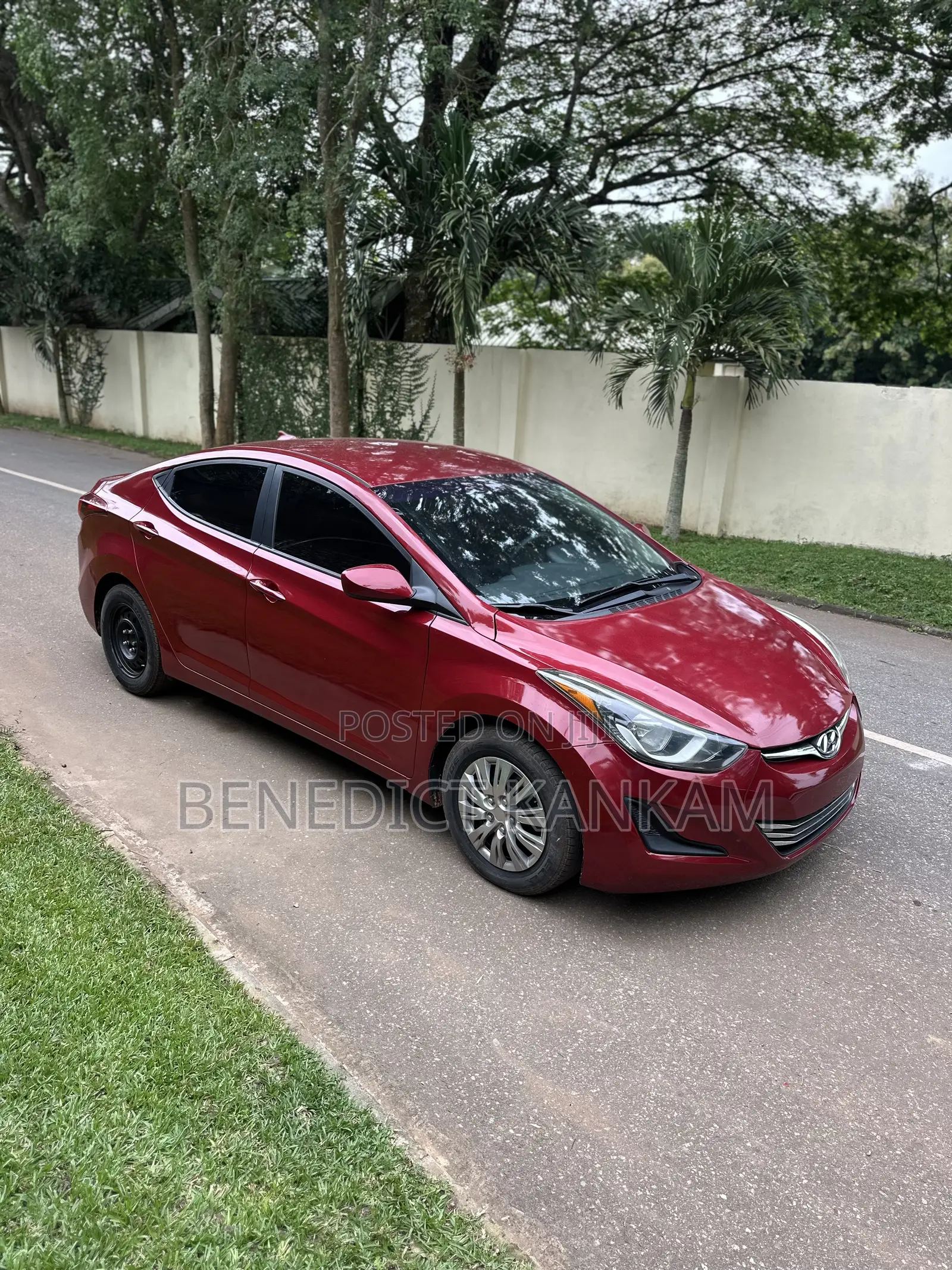 Hyundai Elantra 2015 Burgundy