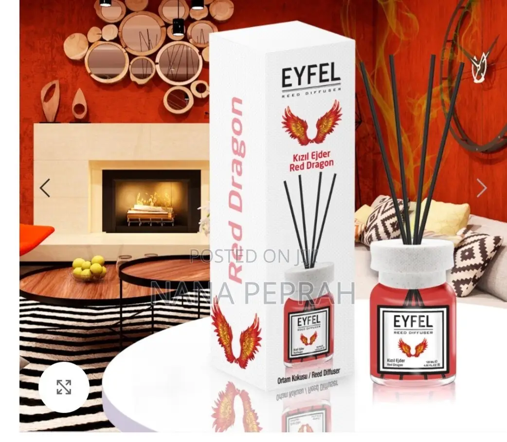 Original Eyfel Reed Diffuser, With All Scents Available.