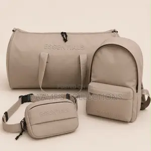 Essentials Fear God Travel Duffel Bag, Backpack and Crossbody Bag Set