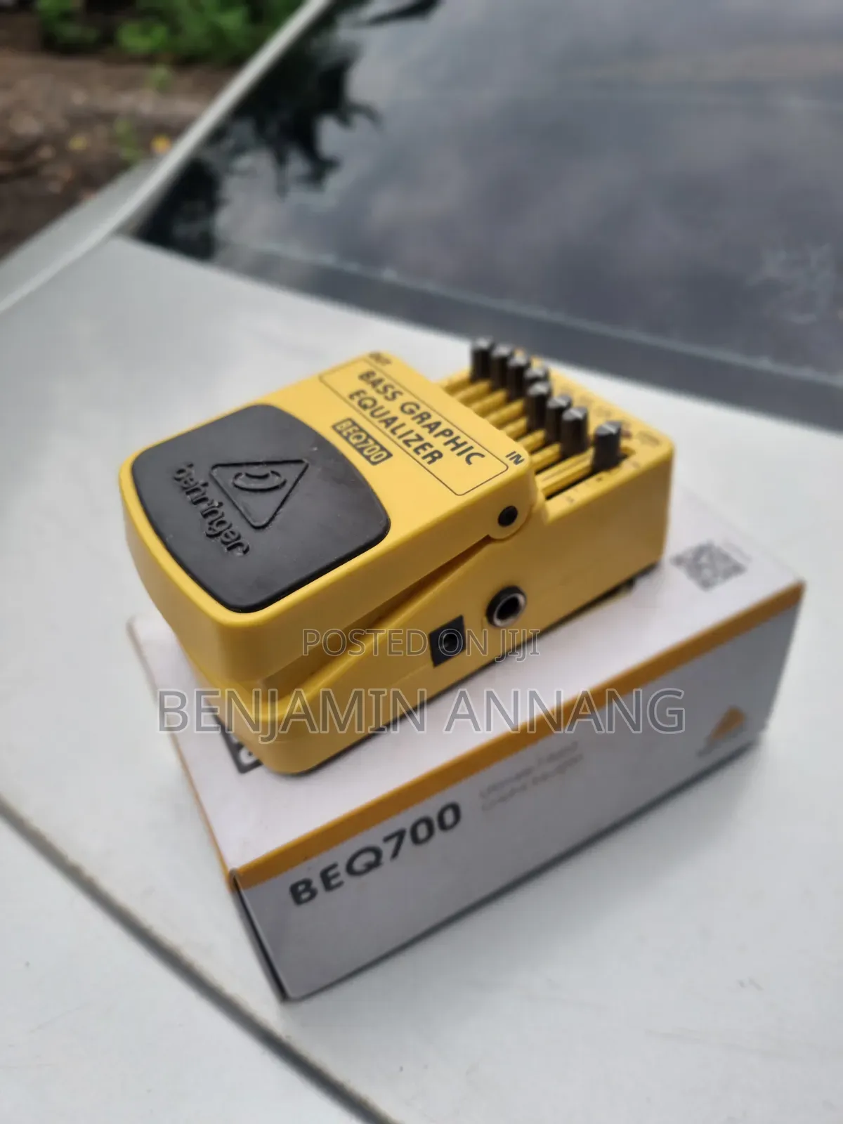 Bass Guitar Equalizer Pedal