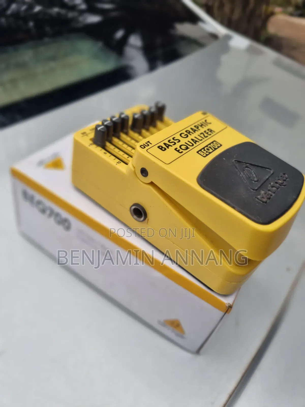 Bass Guitar Equalizer Pedal