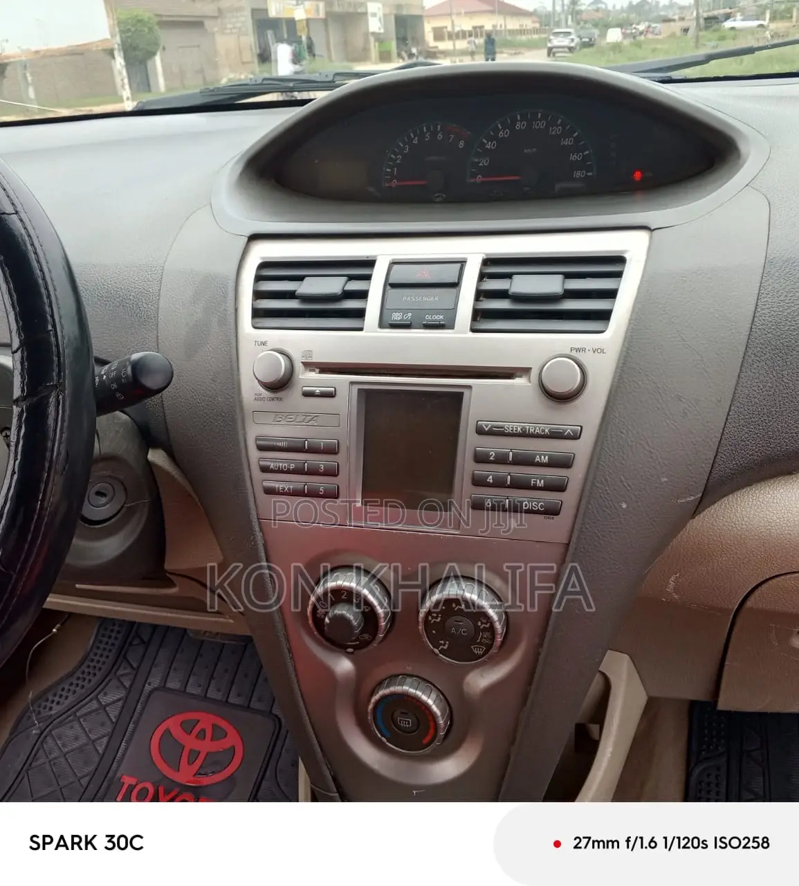 Toyota Belta 2010 Black