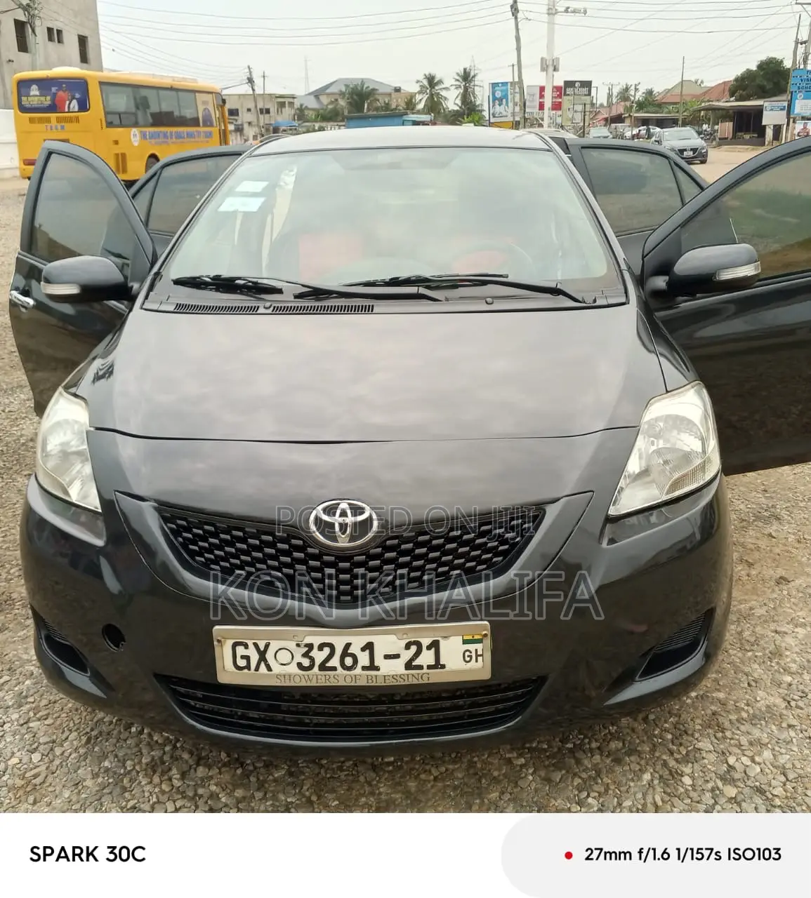 Toyota Belta 2010 Black