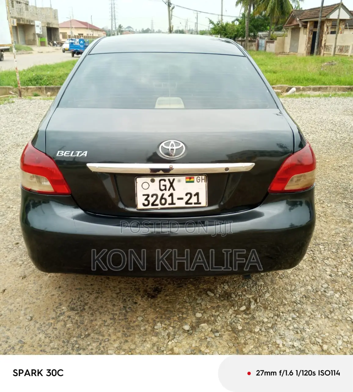 Toyota Belta 2010 Black
