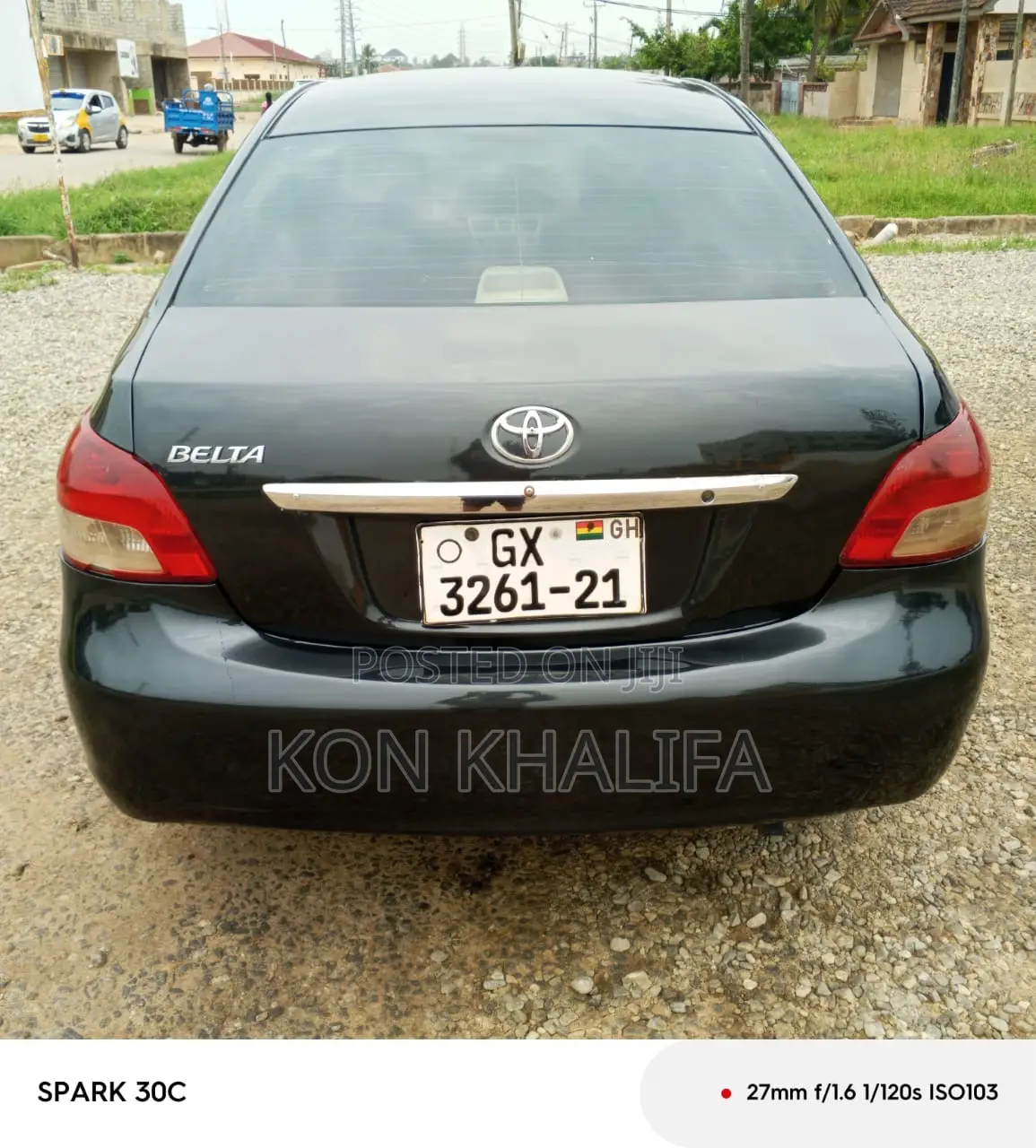 Toyota Belta 2010 Black