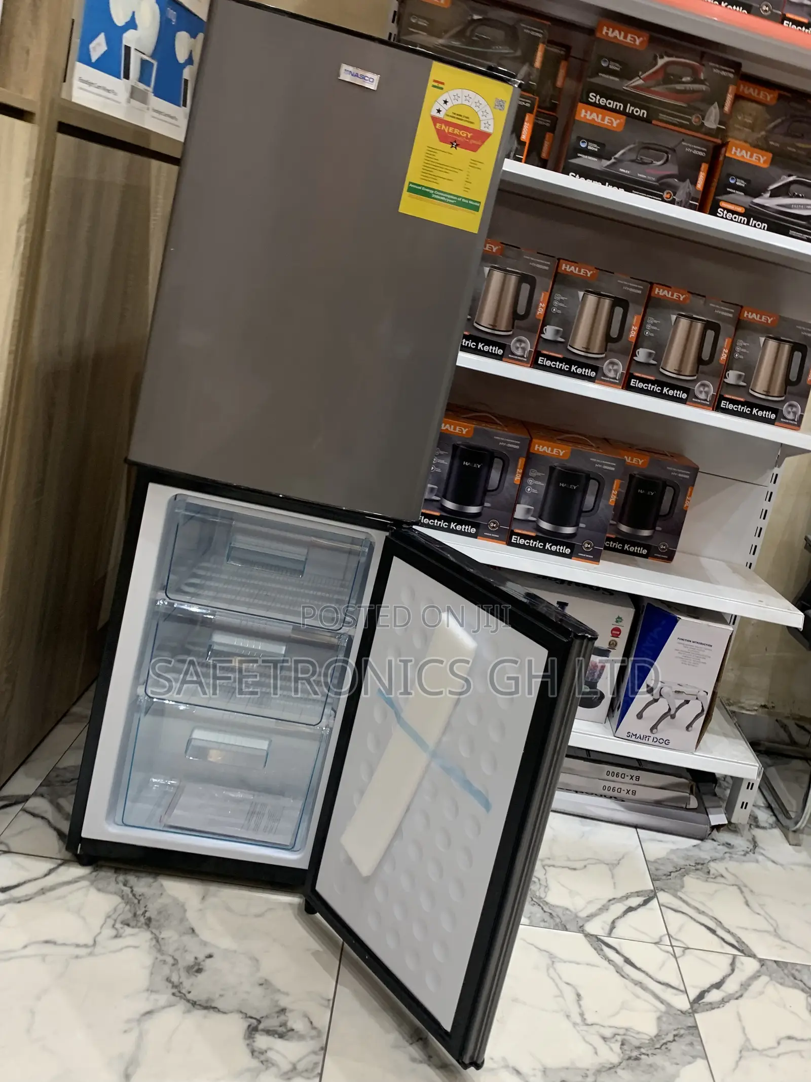 Choose Sleek Nasco 196ltr Bottom Freezer Refrigerator Nasd2-24fl
