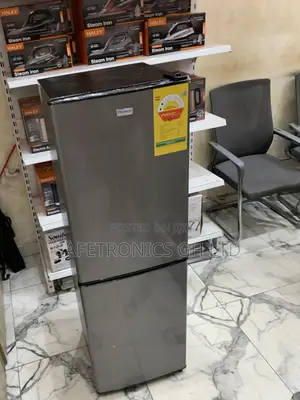 Premium Grey Nasco 196ltr Bottom Freezer Refrigerator Nasd2-24fl