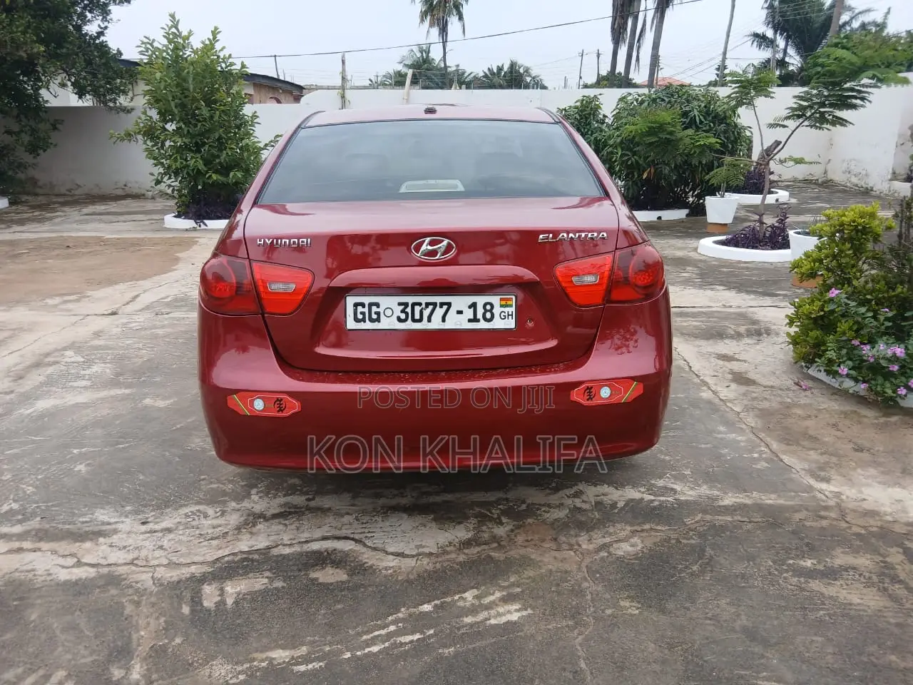Hyundai Elantra 1.6 2009 Red