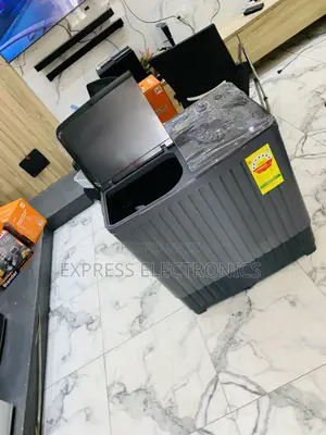 Lovely New Black 10kg Topload Twintub Nasco Washing Machine