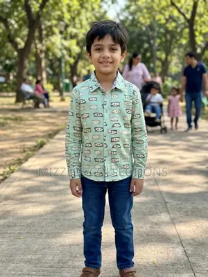 Kids Designed Long Sleeves Shirt for Boys
