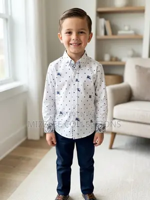 Kids Designed Long Sleeves Shirt for Boys
