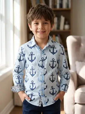 Kids Designed Long Sleeves Shirt for Boys