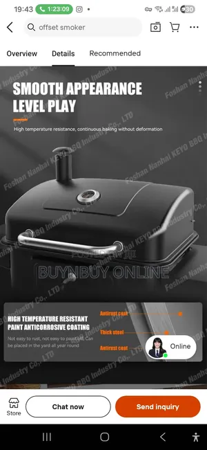 Heavy Duty Outdoor Charcoal Grill