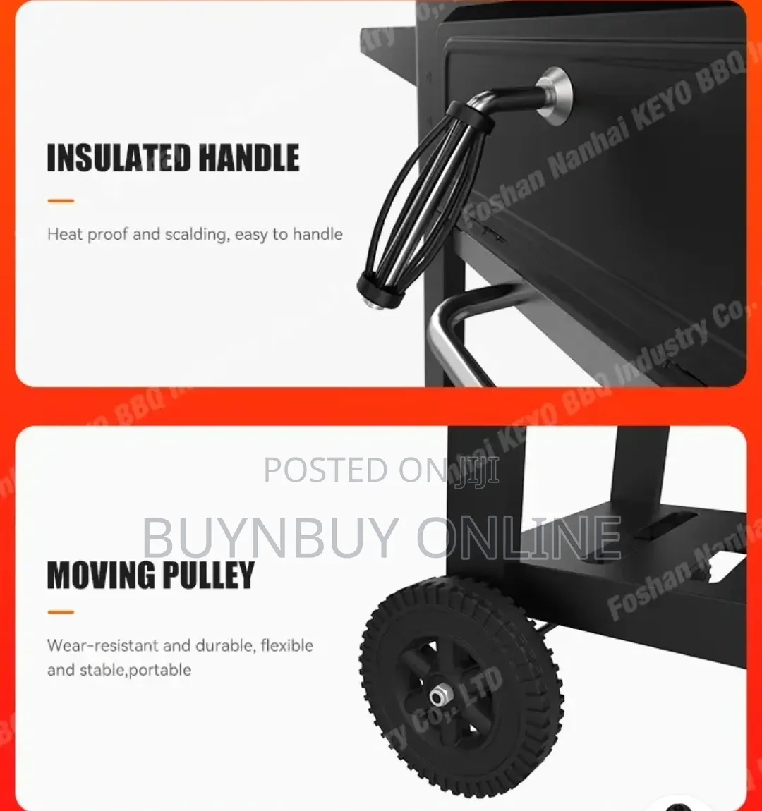 Heavy Duty Outdoor Charcoal Grill