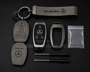 Mercedes-Benz 3-Button Smart Key Protective Case Cover