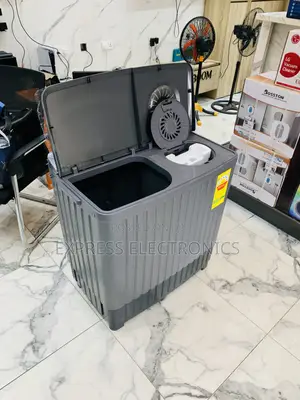 Ultra Sleek Black Nasco 10Kg Topload Twintub