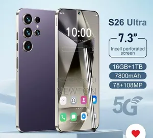 New Samsung Galaxy S26 Ultra 5G 1 TB Black