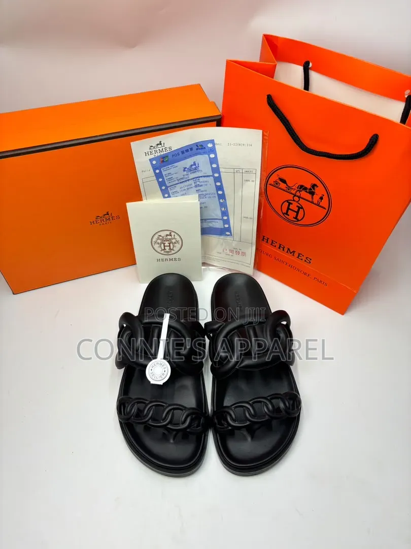 High Quality Hermes Slippers for Ladies
