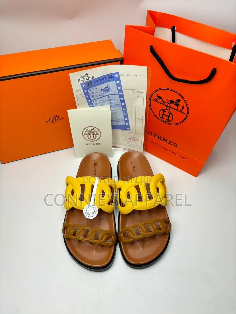 High Quality Hermes Slippers for Ladies