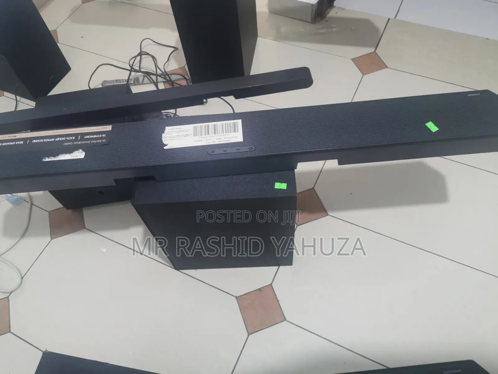 Samsung Sound Bar 5.1.2 Channel