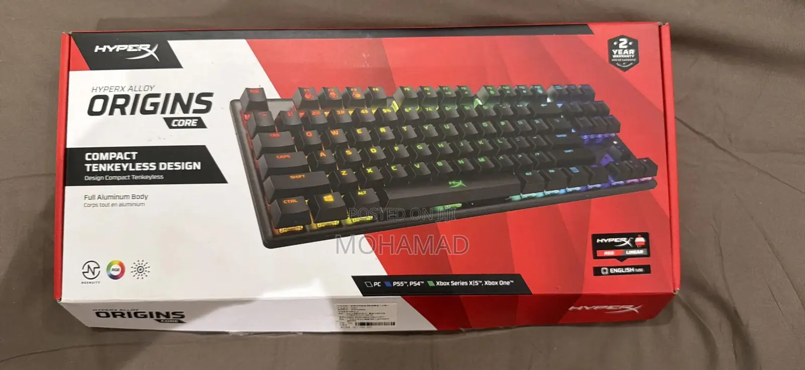 Gaming Keyboard and a Mouse