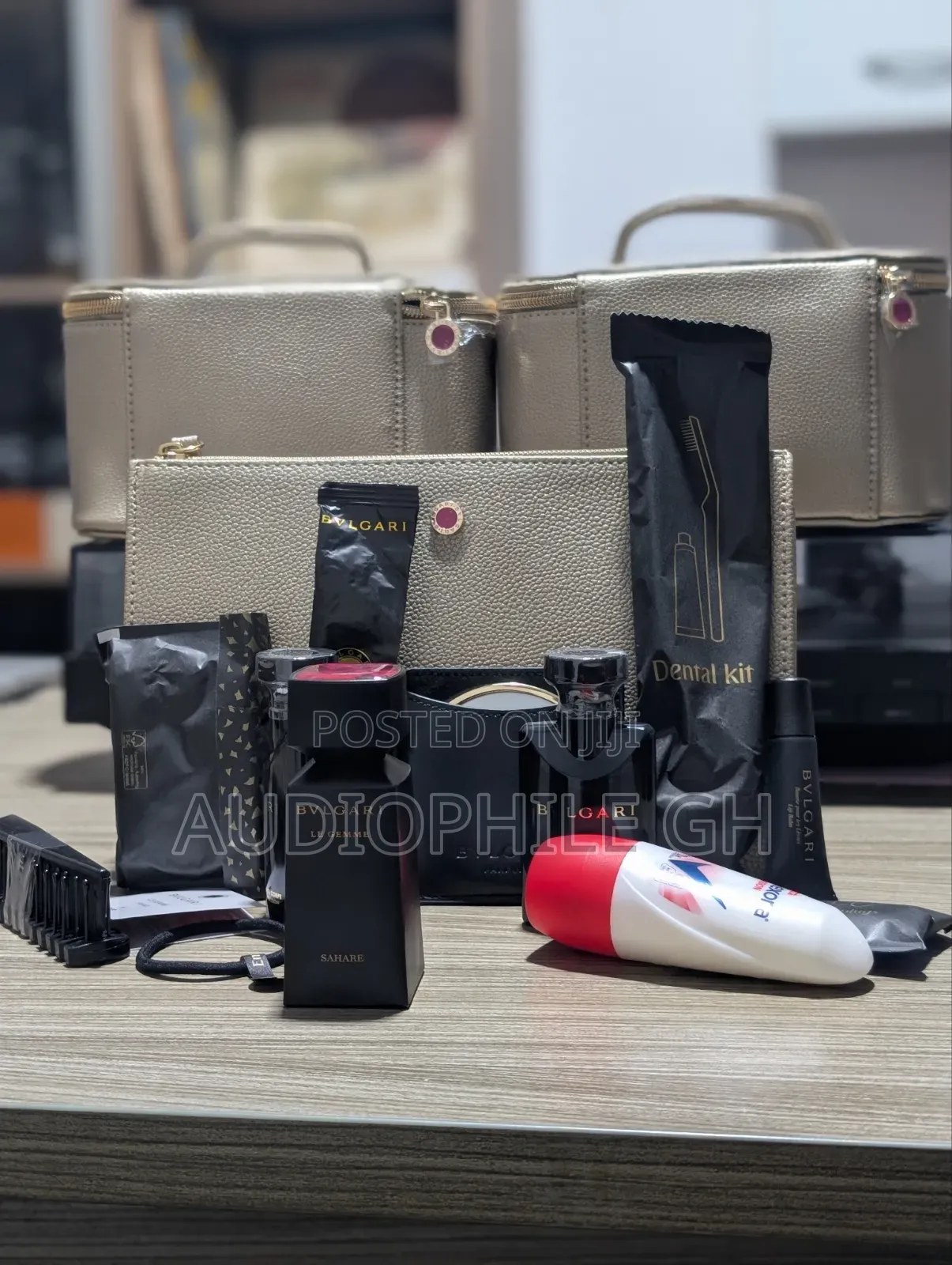 Bvlgari Le Gemme Sahare Eau De Parfum + Emirates 1st Class Amenity Kit