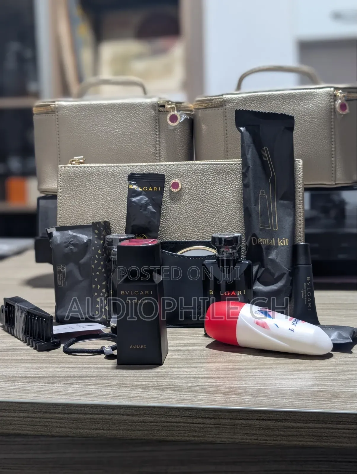 Bvlgari Le Gemme Sahare Eau De Parfum + Emirates 1st Class Amenity Kit