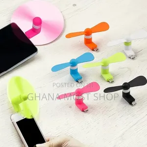 Mini Cell Phone Fan USB C(75011)