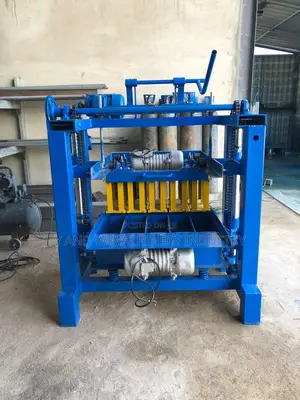 YW 4-35a- Powerful Block Machine Made in Ghana. Inspect, Test, Buy