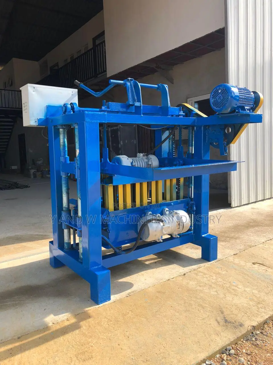 YW 4-35a- Powerful Block Machine Made in Ghana. Inspect, Test, Buy