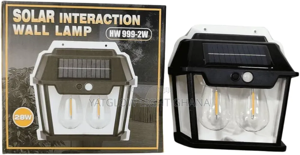 LED Solar Waterproof Wall Light. 28 Watts