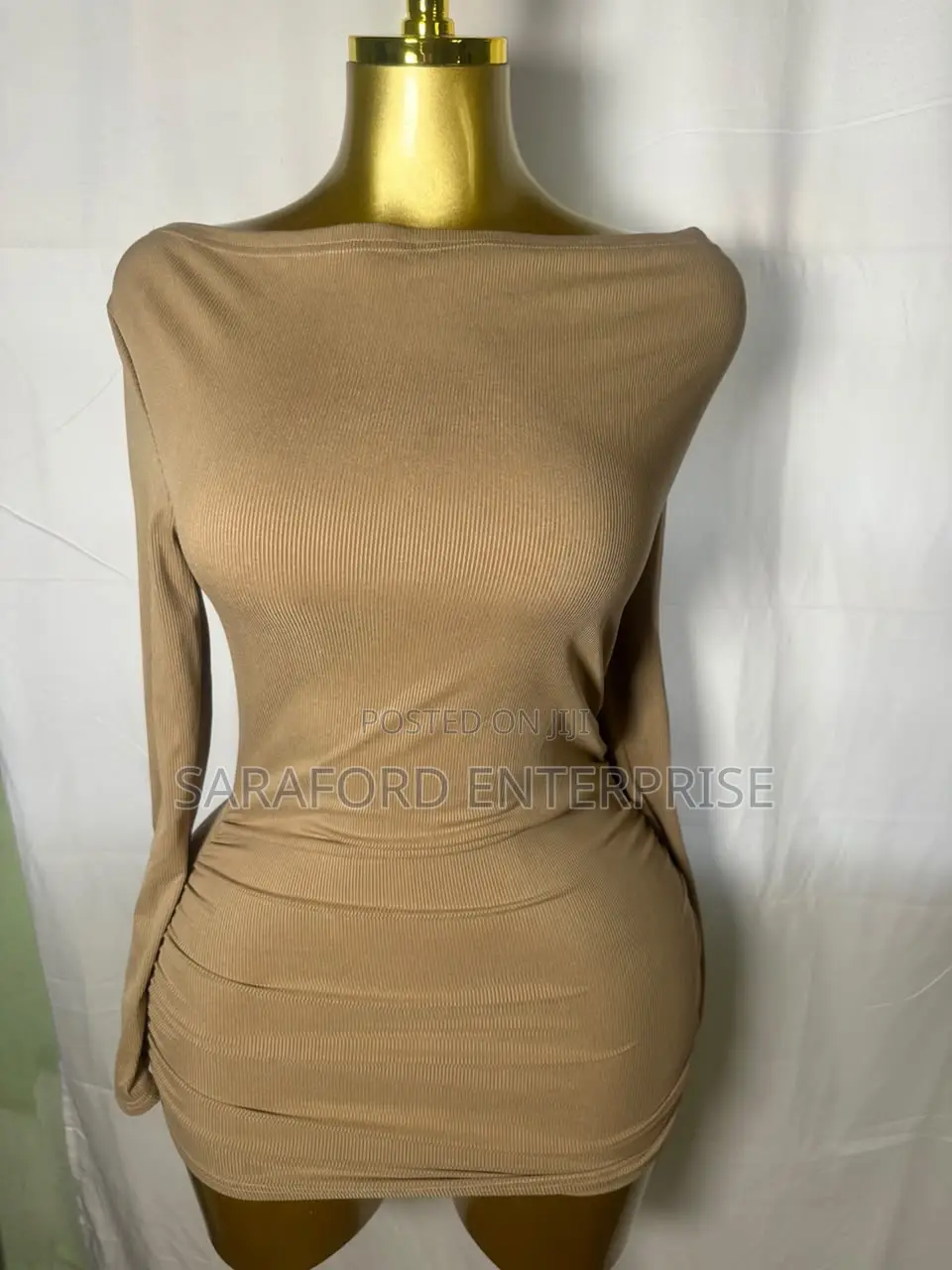 Sleek Long Sleeve Dress