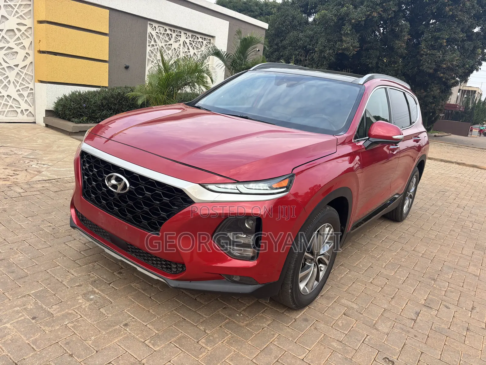 Hyundai Santa Fe Limited AWD 2017 Red