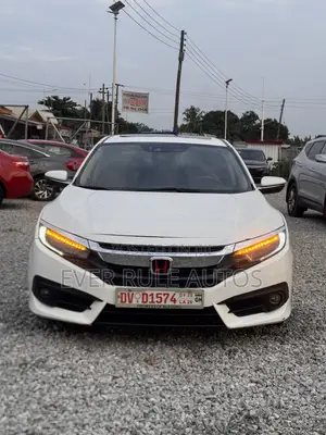 Honda Civic Touring 4dr Sedan (1.5L 4cyl) 2016 White